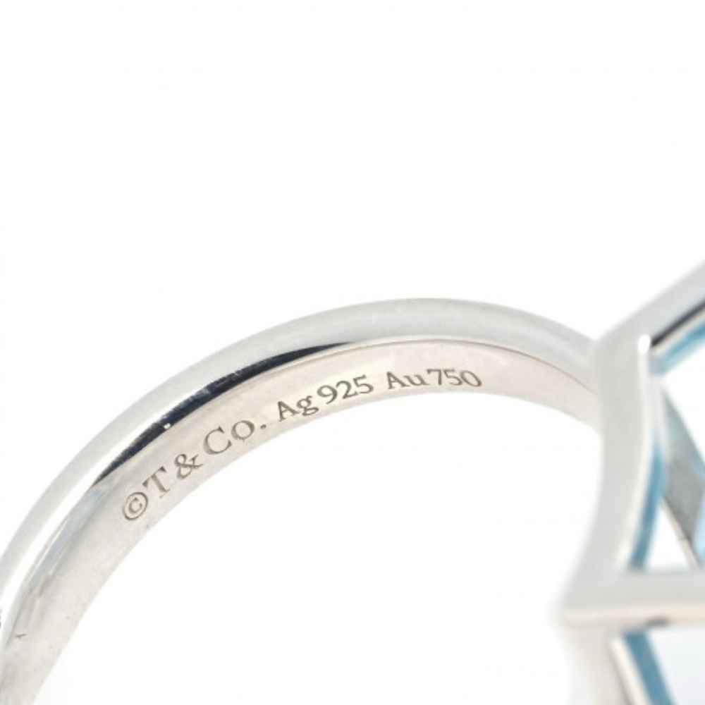 Tiffany & Co. Return to Tiffany Love Bug Butterfly Blue Topaz Ring - Picture 6 of 6